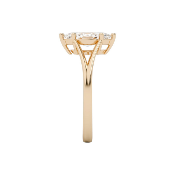 2.00 Carat Marquise Cut Diamond 14K Solid Gold Solitaire Engagement Ring