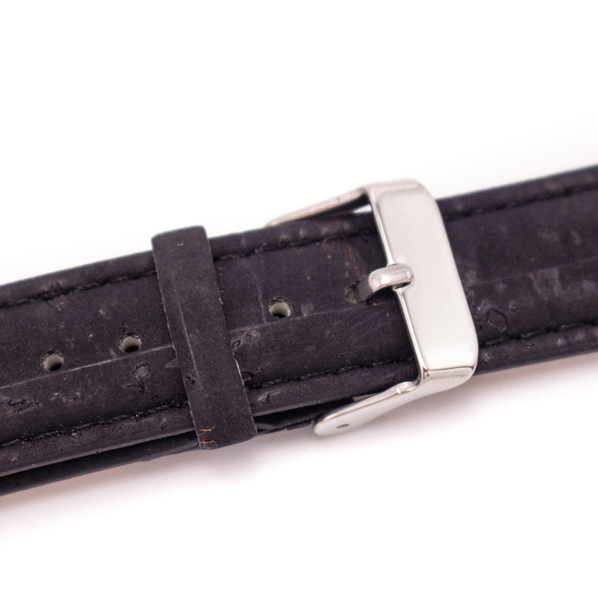 20mm Men's Brown Cork Leather Watch Straps